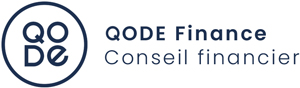 Logo de Qode Finance, conseil financier et courtage en assurances